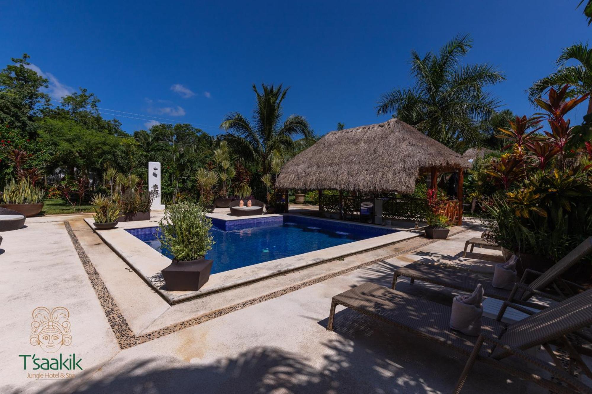Tsaakik Jungle Hotel&Spa Cancun Bagian luar foto